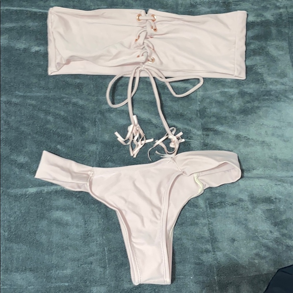 Two piece bathing suit